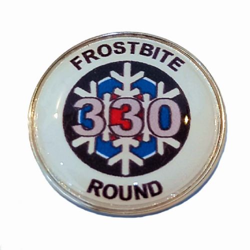 Frostbite Round standard badge